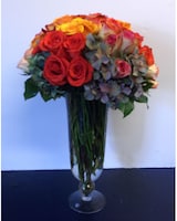 As Shown size,  inches height and  inches wide.