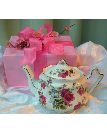 Teapot Rose/For-get-me-not