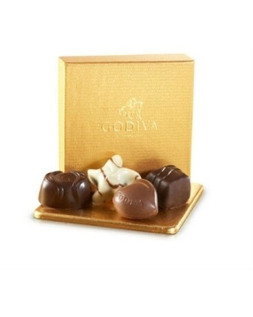 Gold Ballotin 4pc