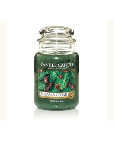 Balsam and Cedar Lg Jar