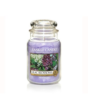 Lilac Blossoms Lg Jar