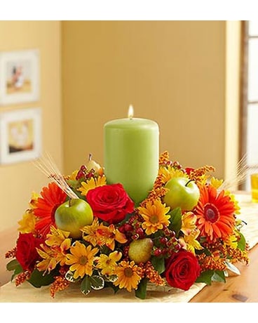 harvest glow candles