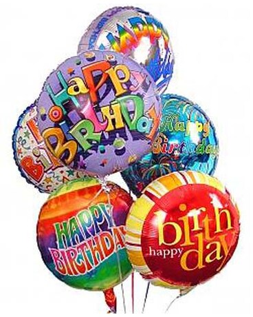 8 Birthday Balloon Bouquet - #MFB12
