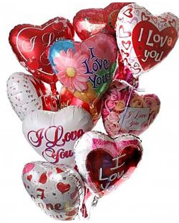12 Romantic Balloon Bouquet - #MFB35