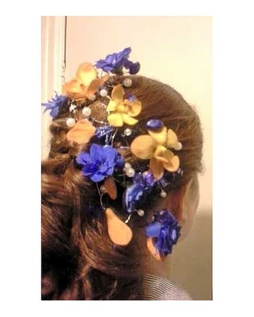 Blue Head piece