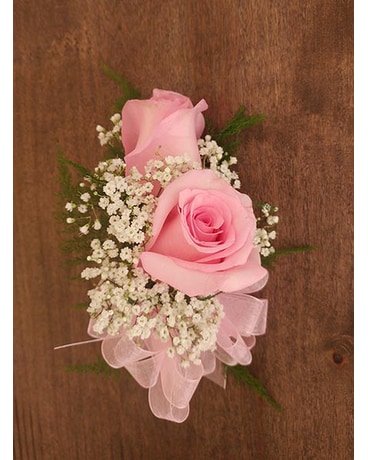 Pink Roses Corsage