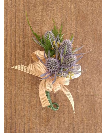 Thistle Corsage
