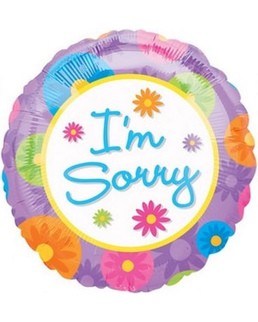 I'm Sorry 18 Mylar