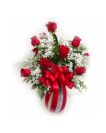 Dz Roses in vase