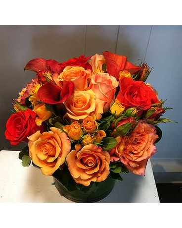 Rose Medley Flower Arrangement