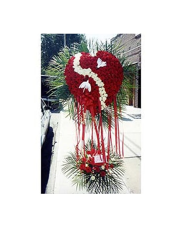Broken Rose Heart