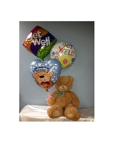Teddy Bear & Balloons