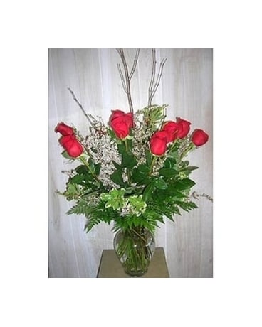 1 Dozen Premier Red Roses(102V)