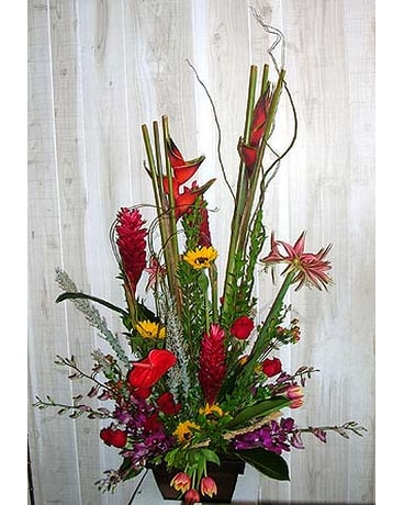 As Shown size,  inches height and  inches wide.