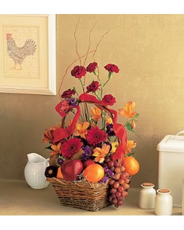 Fruits and Flowers Basket (TF157-4)