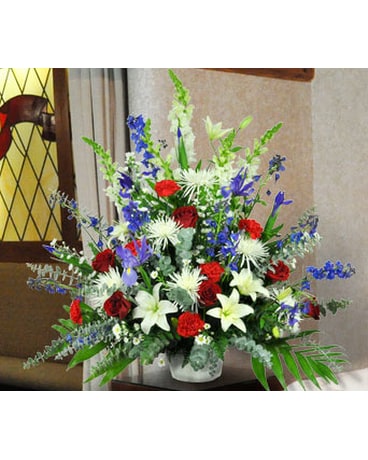 Stars and Stripes Container