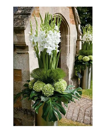 Green with Envy Flower Arrangement