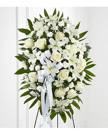 ALL WHITE SPRAY Flower Arrangement