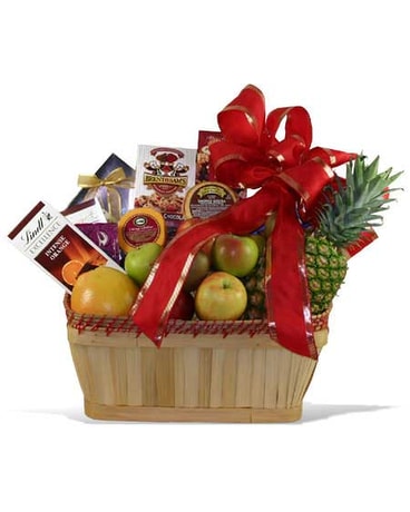 Gourmet Chocolate, Cheese & Fruit