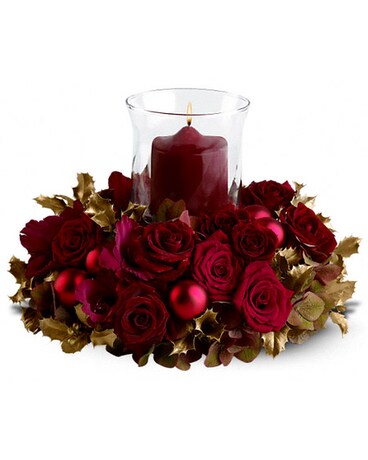 Golden Holidays Centerpiece