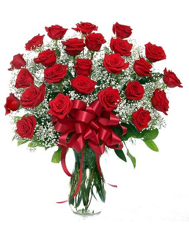 Classic Two Dozen Red Roses
