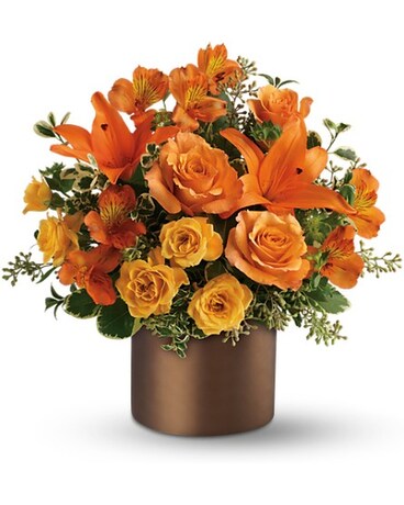 Teleflora's Sunset Glow