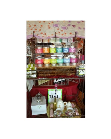 Milton's For Teas Sake Display