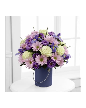 The Color Your Day Tranquility Bouquet