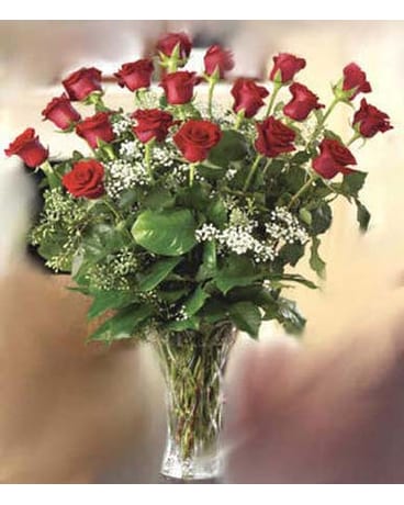 Bella Flor Dozen & Half Red Roses