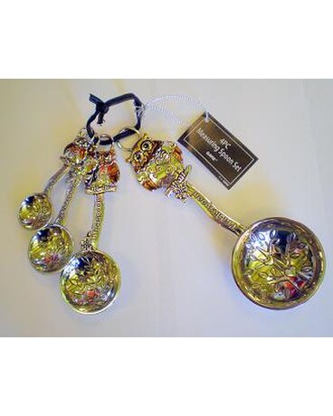 MEASURING SPOONS CHI OMEGA