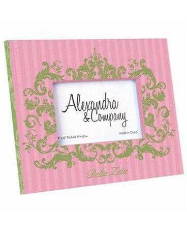 VINTAGE PAPER FRAME DELTA ZETA