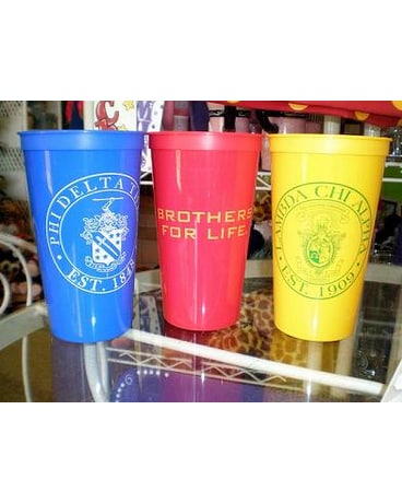GENERAL- FRATERNITY TUMBLERS
