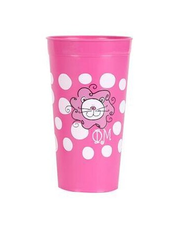 POLKA DOT TUMBLER PHI MU