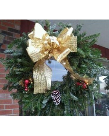 Golden Door Wreath