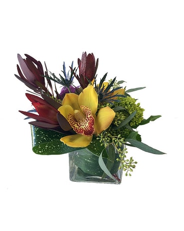 Yellow Ochre Flower Arrangement