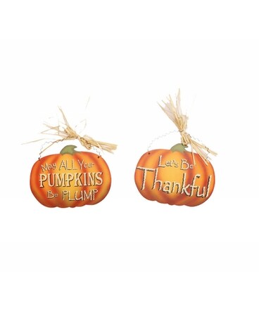 Pumpkin Sign