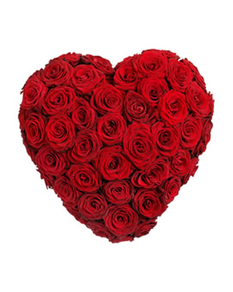 Red Rose Heart in West Haven CT - Fitzgerald's Florist