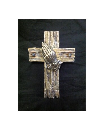 Praying hand Cross