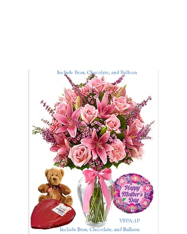 MOM'S ALL PINK BOUQUET
