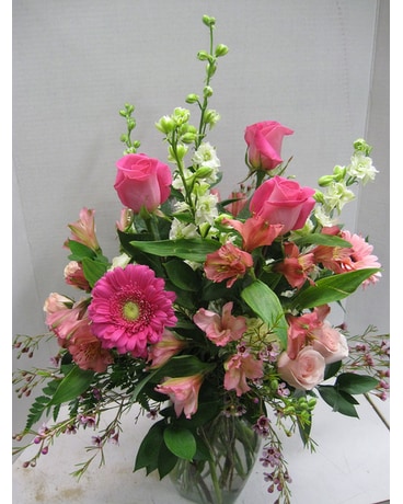 Pretty in Pink Vase