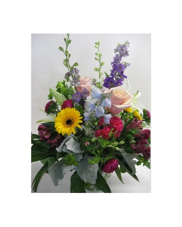Jewel Toned Mix in Vase