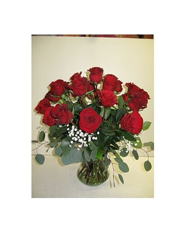 24 red roses