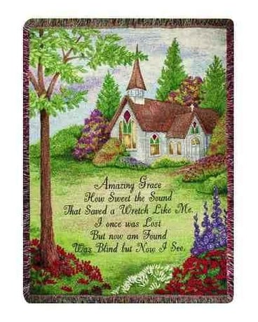 Amazing Grace Throw