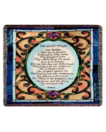 Lord''s Prayer Throw