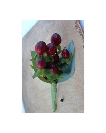 Berry boutonniere