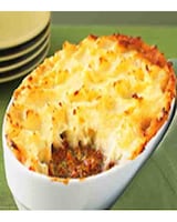 10'''' Shepherds Pie size,  inches height and  inches wide.