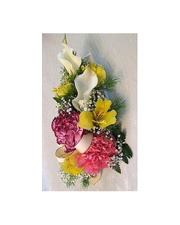 Custom Mini Calla Lily Corsage