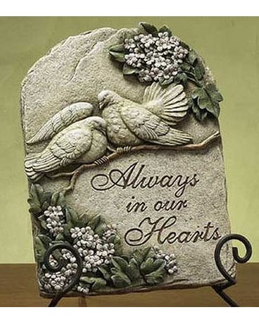Always in our Hearts Plaque