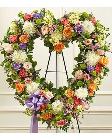 Pastel Open Heart
