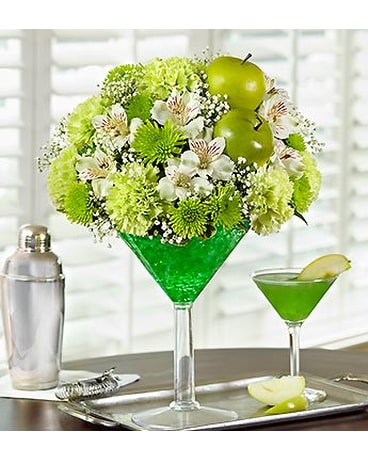Apple Martini Bouquet
